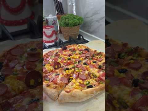 Hazır Ekmek Hamuruyla Pizza